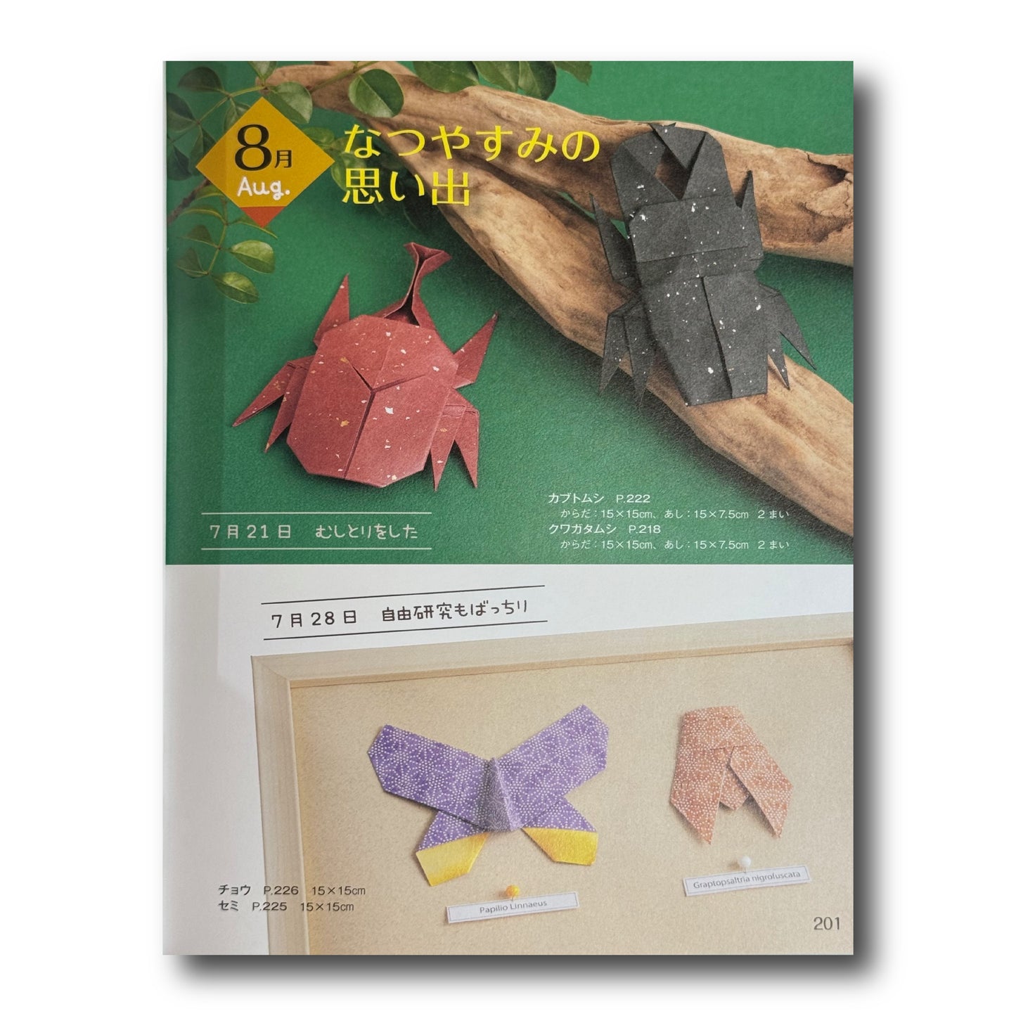 Definitive Edition! Japanese Origami: 12 Months (Japanese Edition)