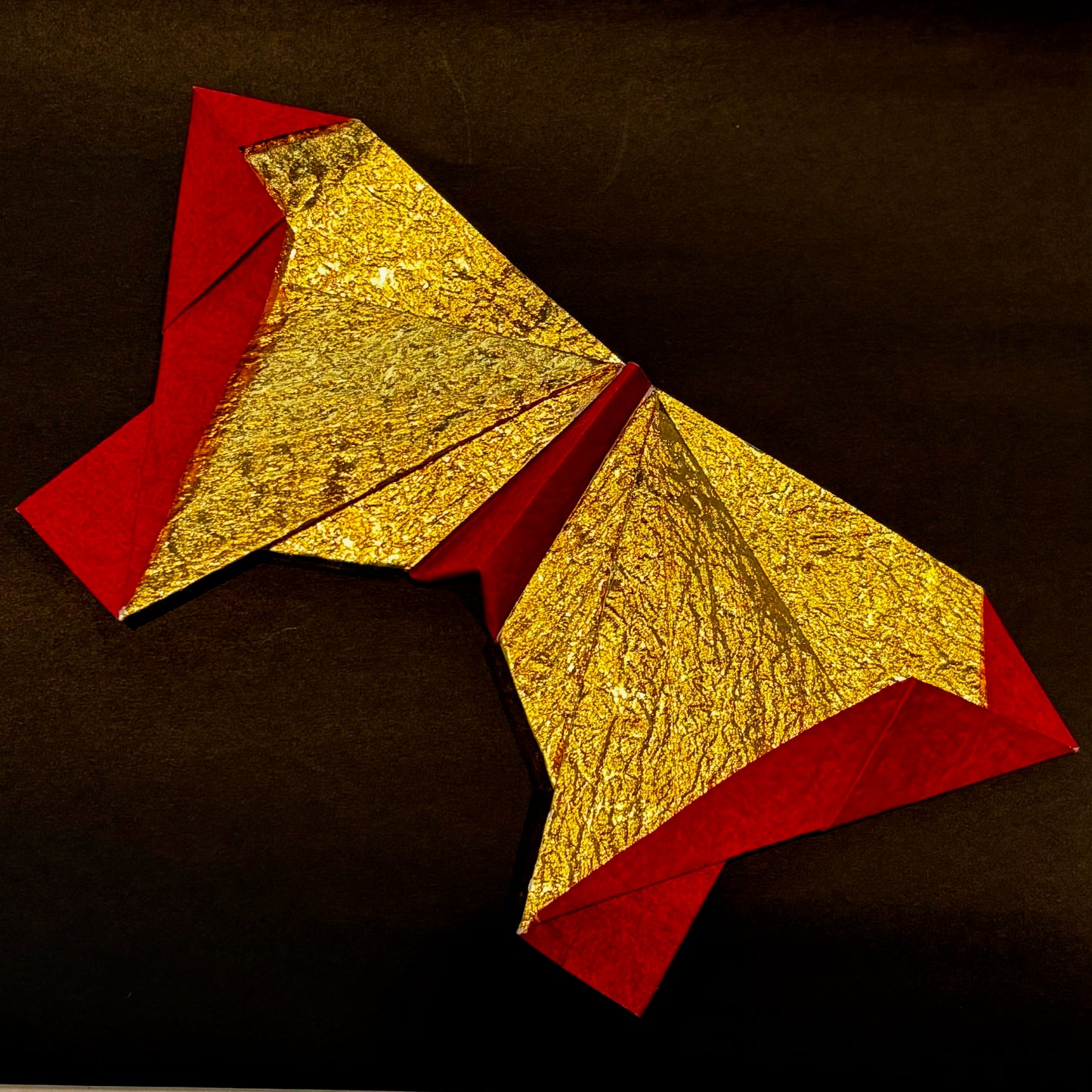 Crumpled Duo Washi Gold/Color 6inch (15cm) 10sheets 極みもみ両面和紙