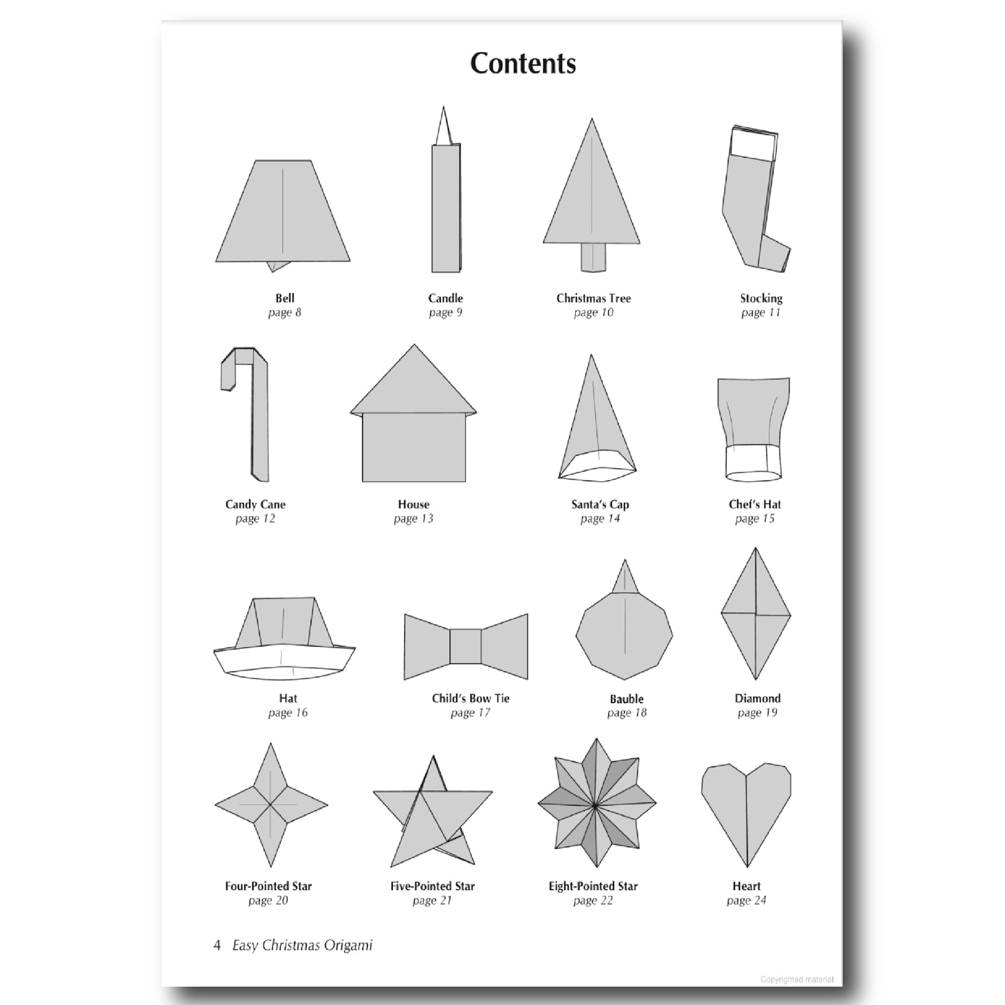 Easy Christmas Origami