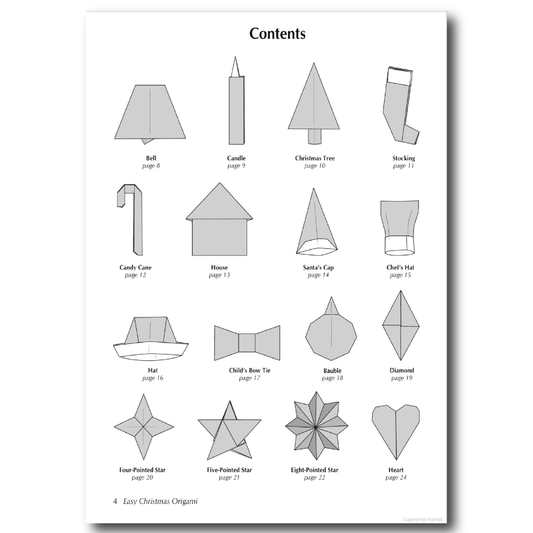 Easy Christmas Origami