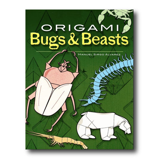 折り紙の虫と獣 (英語本)