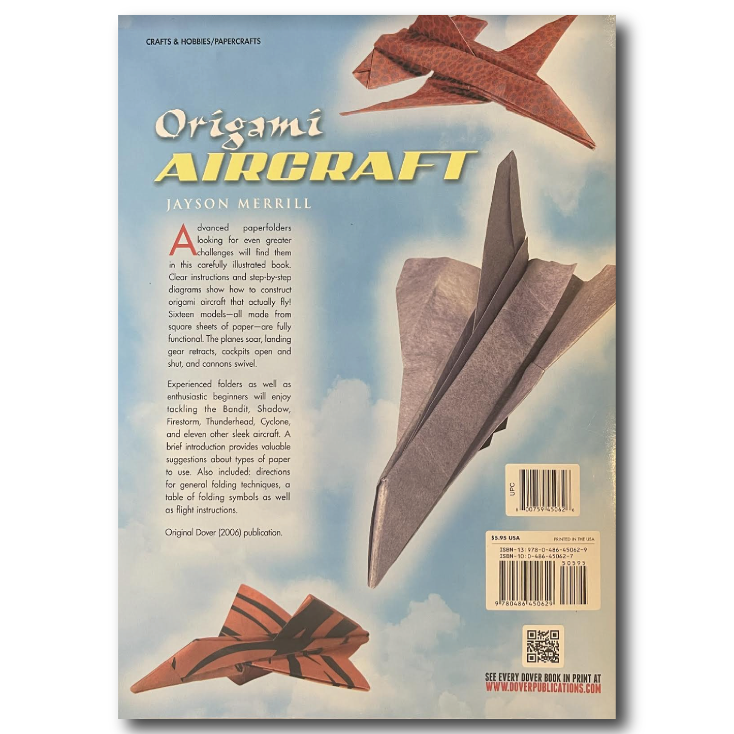 オリガミ・エアクラフト:: 折り紙飛行機(英語本)