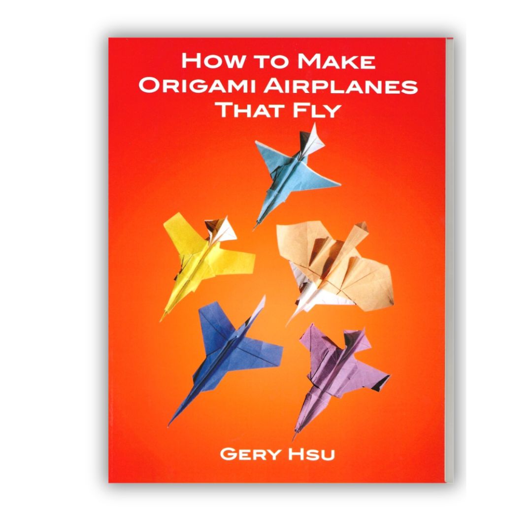 折り紙飛行機の作り方(英語本)