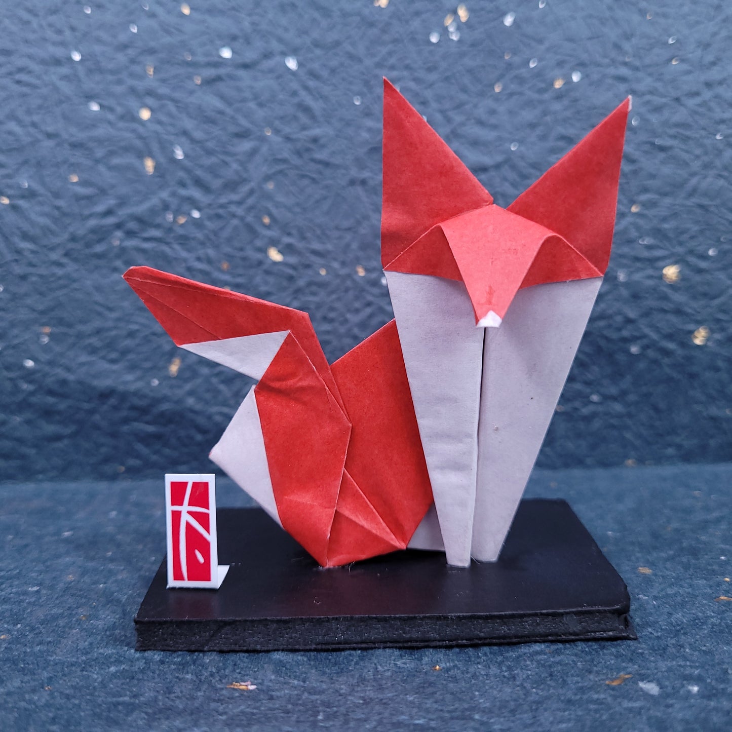 Small Fox, Taro's Origami Model (2023)
