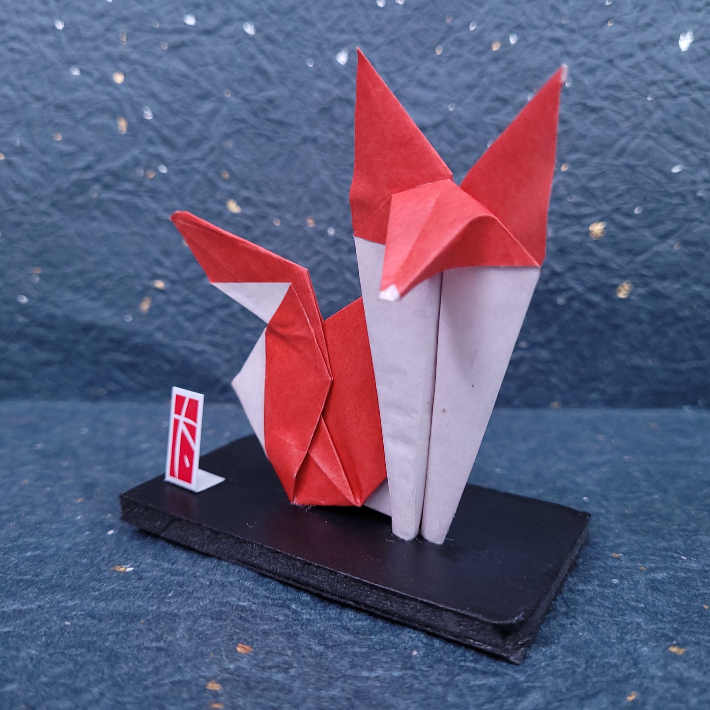 Small Fox, Taro's Origami Model (2023)