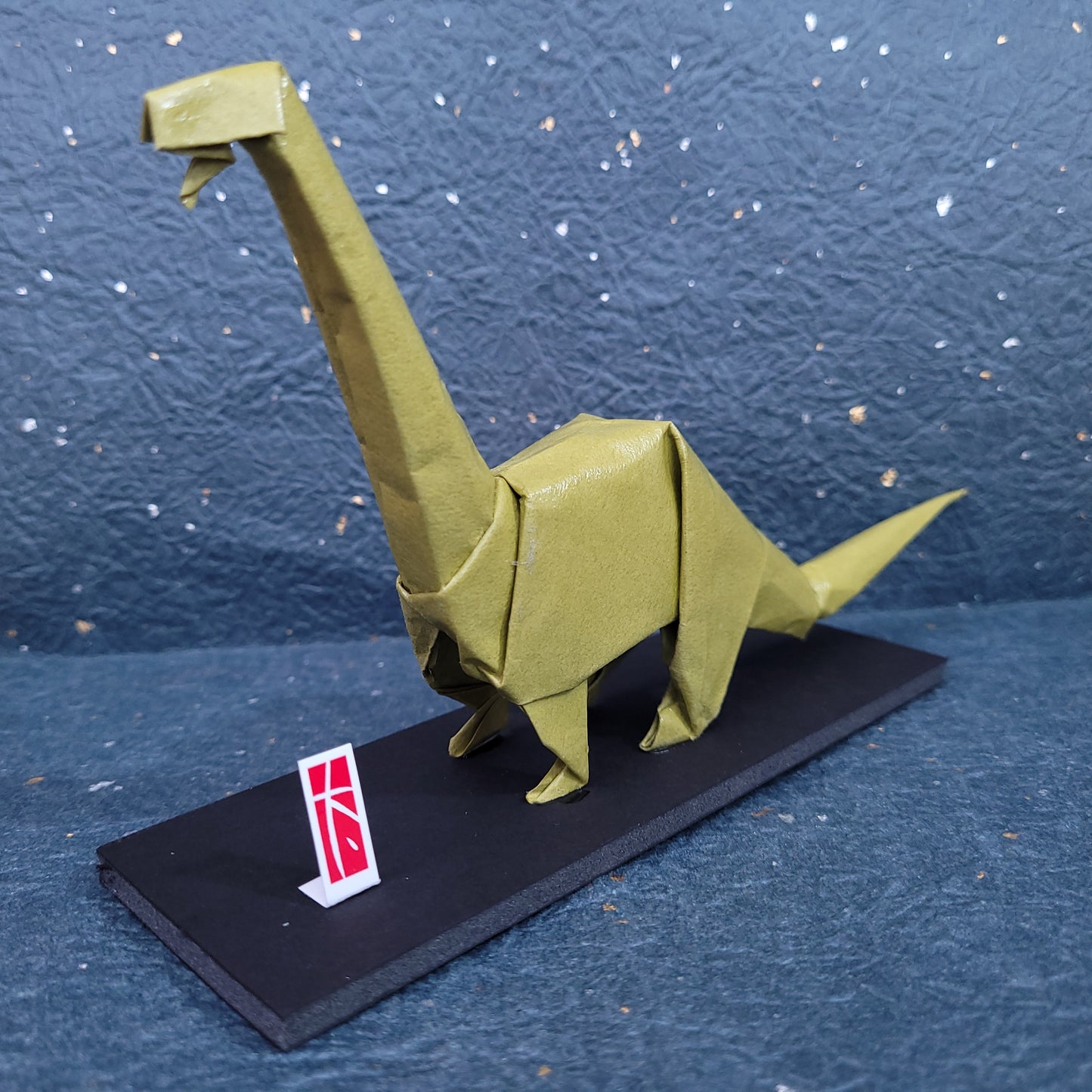 Diplldocus Dinosaur, Taro's Origami Model (2023)