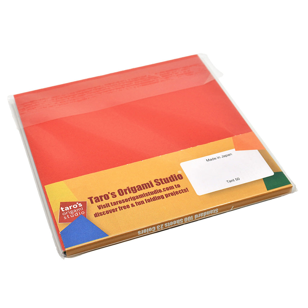 TANT Standard size 6 inch (15cm) Japanese Origami Paper, 50 Double Sided Sheets