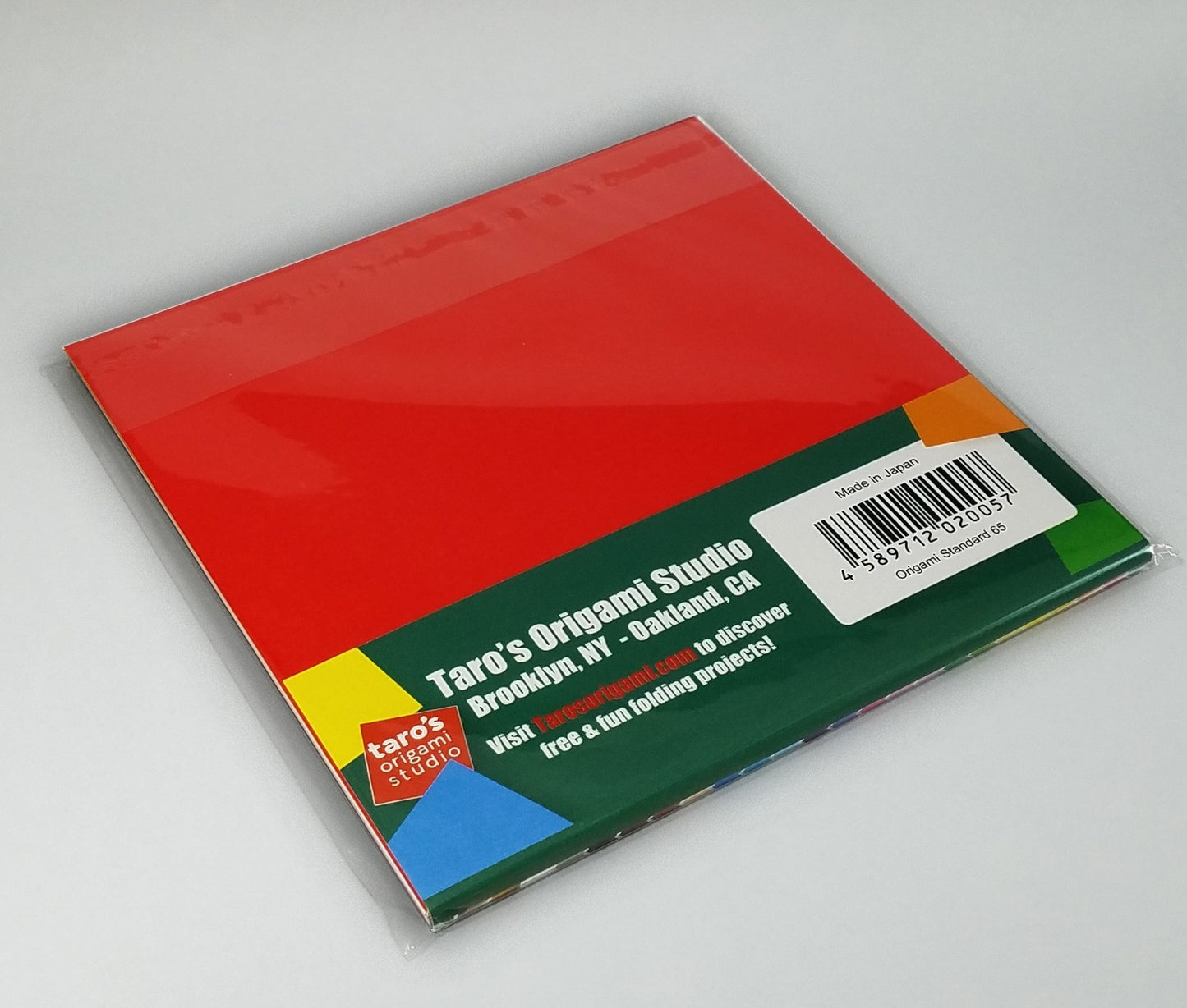 Elementary Origami Book and Standard Origami Paper Combo