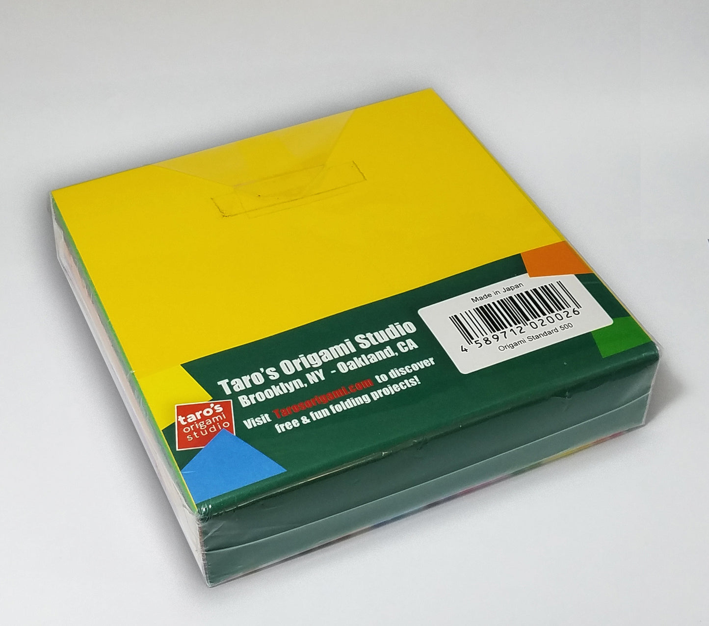 6 Inch One Sided 20 Colors 500 Sheets (Gold and Silver Included)