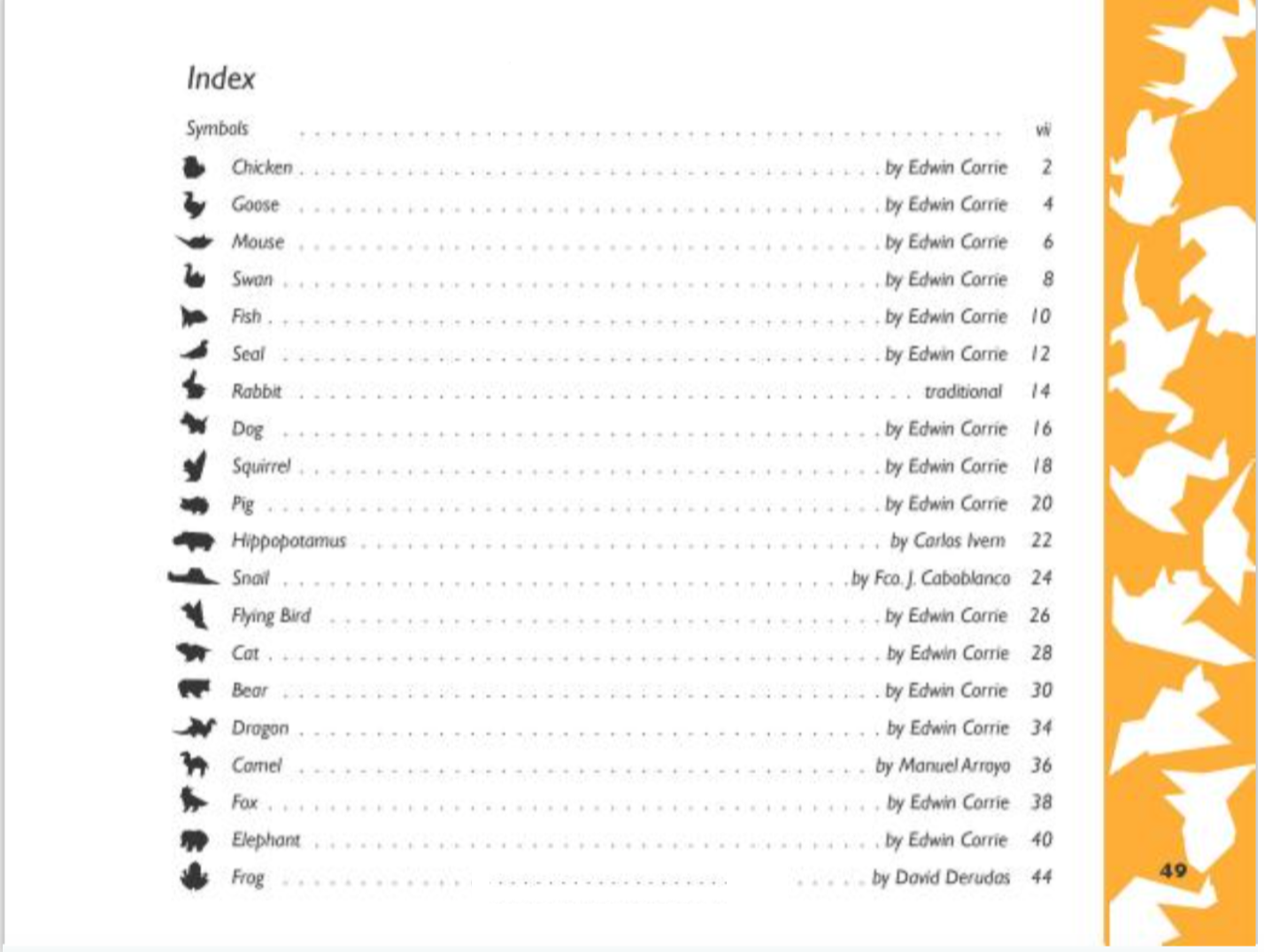 Origami Animals Book + Large Origami Paper Combo