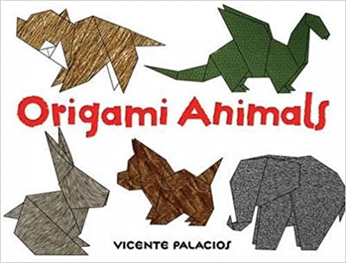 Origami Animals Book + Large Origami Paper Combo