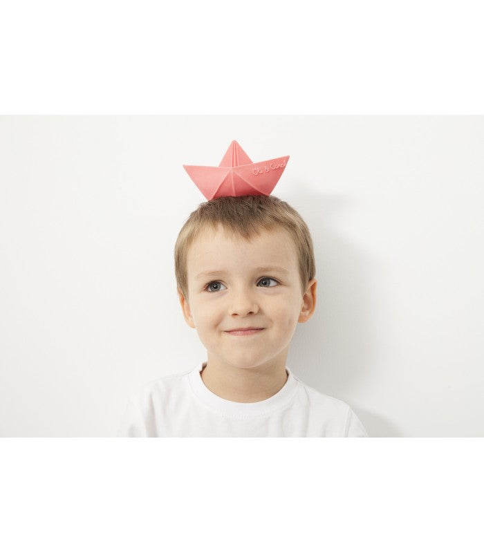 Oli & Carol - Origami Boat Bath Toy