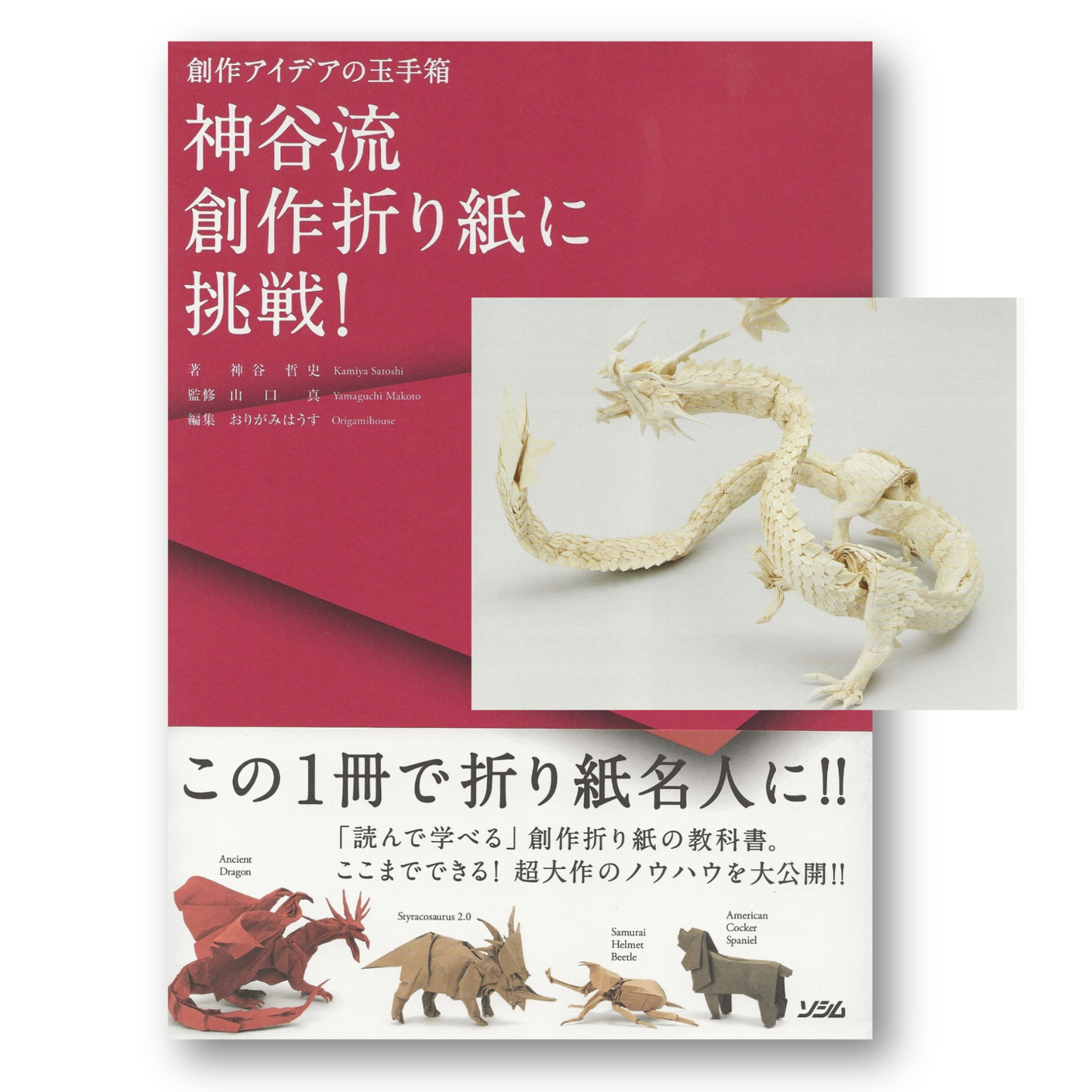 Kamiya to Flow Creation Origami Challenge - Treasure Box of Creative Ideas (Japanese Edition)