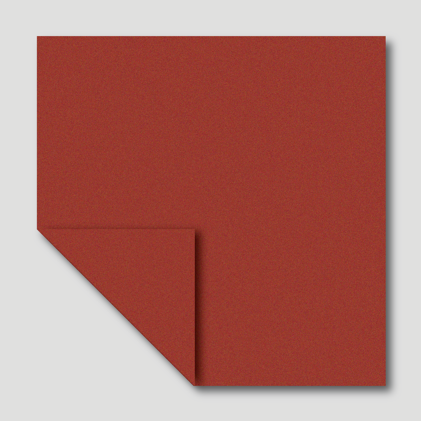 [Taro's Origami Studio] Biotope Jumbo 13.75 Inch / 35cm Single Color (Amber Red) 10 Sheets (All Same Color) Premium Japanese Paper for Advanced Folders (Made in Japan)