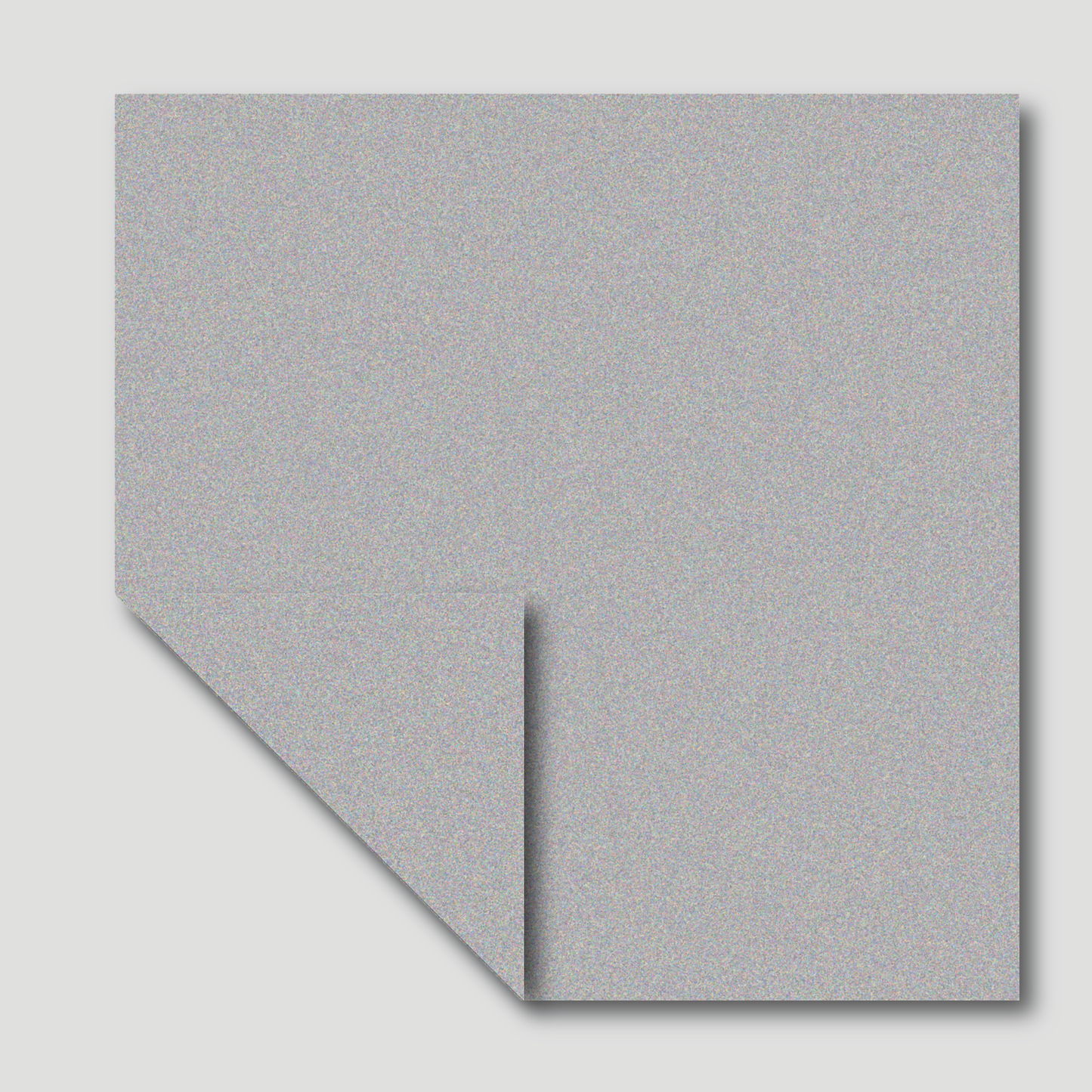 [Taro's Origami Studio] Biotope Jumbo 13.75 Inch / 35cm Single Color (Stone Gray) 10 Sheets (All Same Color) Premium Japanese Paper for Advanced Folders (Made in Japan)