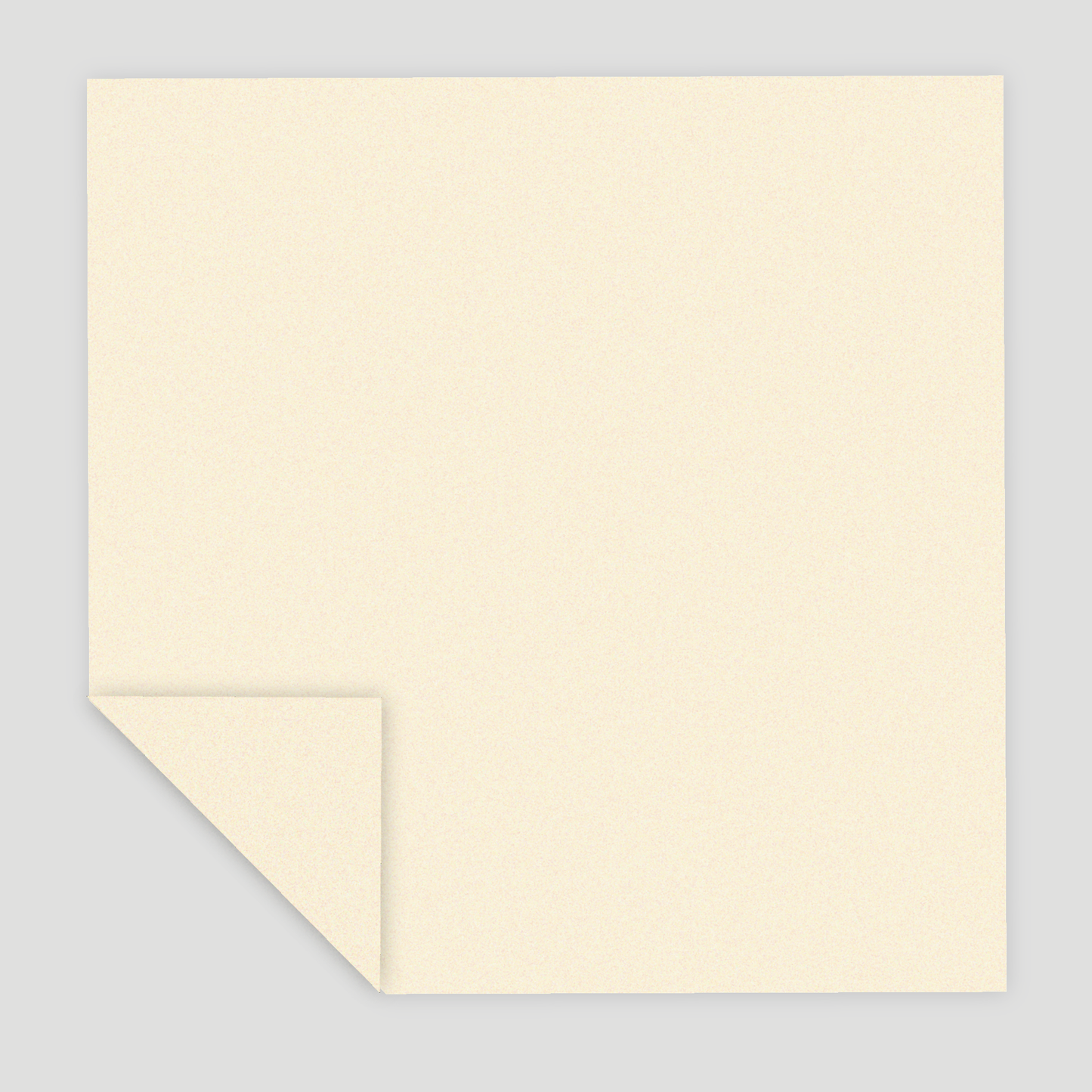 [Taro's Origami Studio] Biotope Jumbo 13.75 Inch / 35cm Single Color (Natural White) 10 Sheets (All Same Color) Premium Japanese Paper for Advanced Folders (Made in Japan)