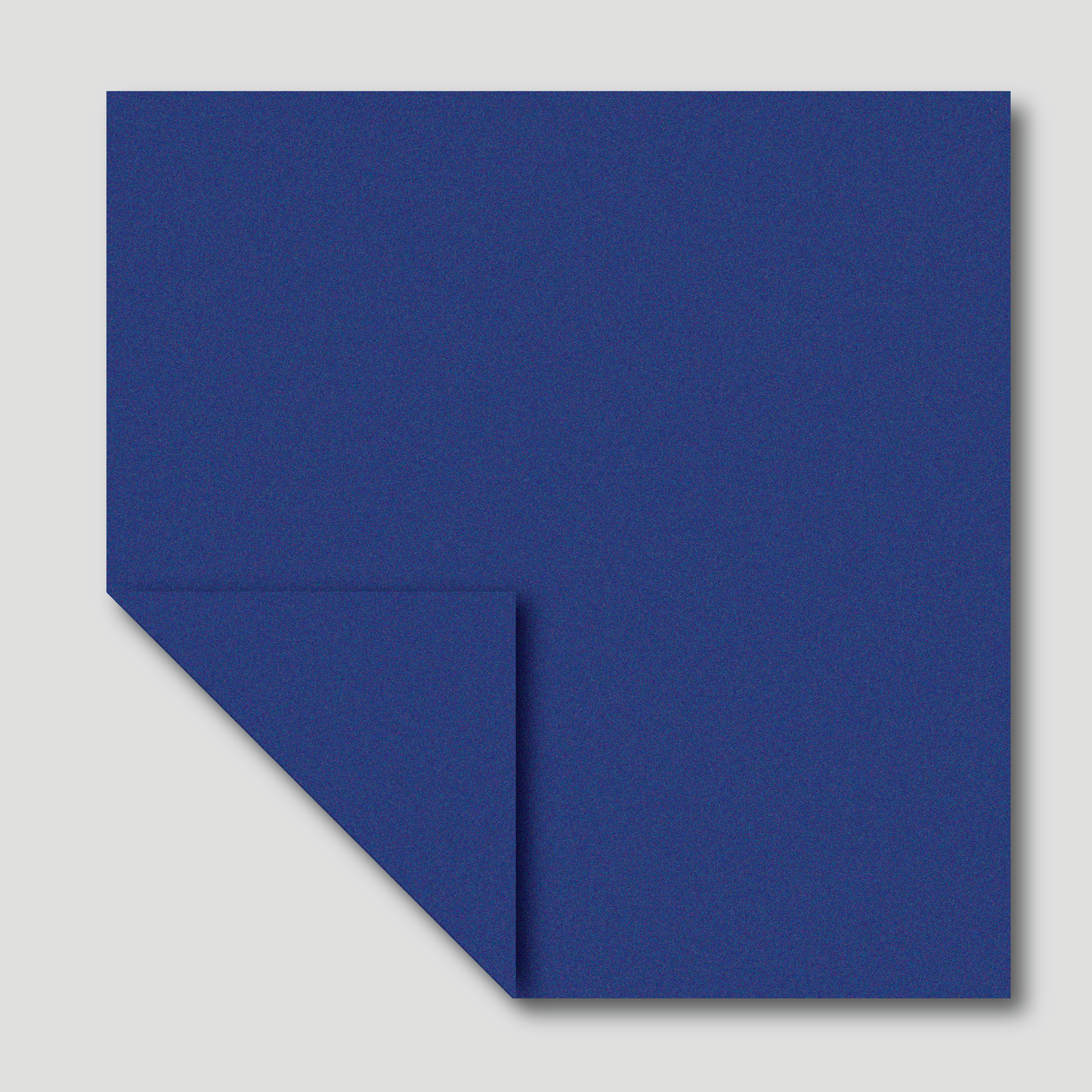 【Taro's Origami Studio】ビオトープ ジャンボ 13.75インチ/35cm 単色(マゼランブルー) 10枚入(全同色) 上級フォルダー用高級和紙(日本製)
