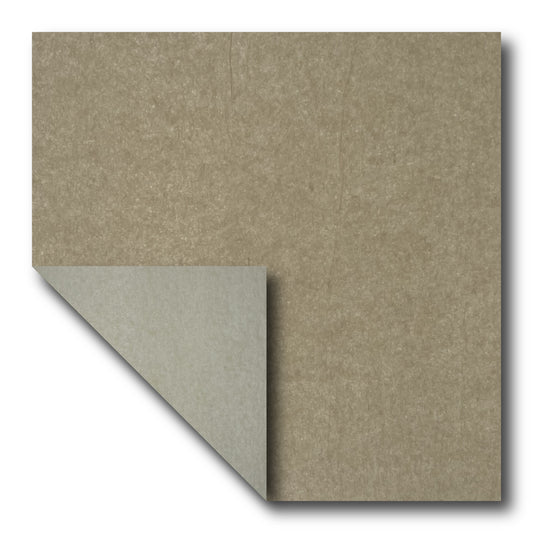 Double Tissue Foil Origami (Dual Color: Beige/Ivory) (Sold per sheet)