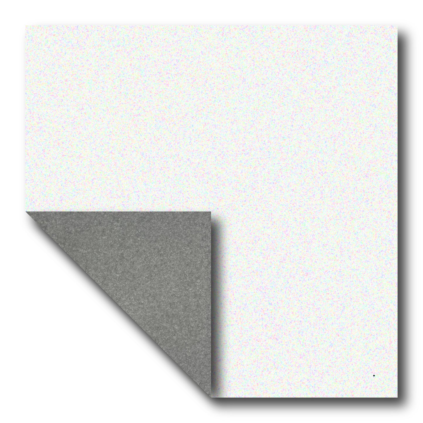 Double Tissue Foil Origami (Dual Color: White/Grey) (Sold per sheet)