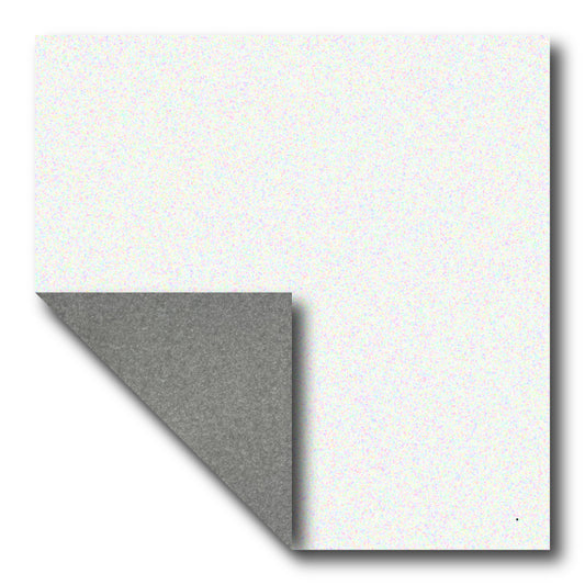 ダブルティッシュフォイル紙（両面カラー：ホワイト/グレー）（1枚単位での販売）