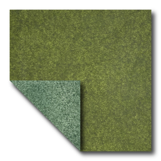 Double Tissue Foil Origami (Dual Color: Olive/Bottle) (Sold per sheet)