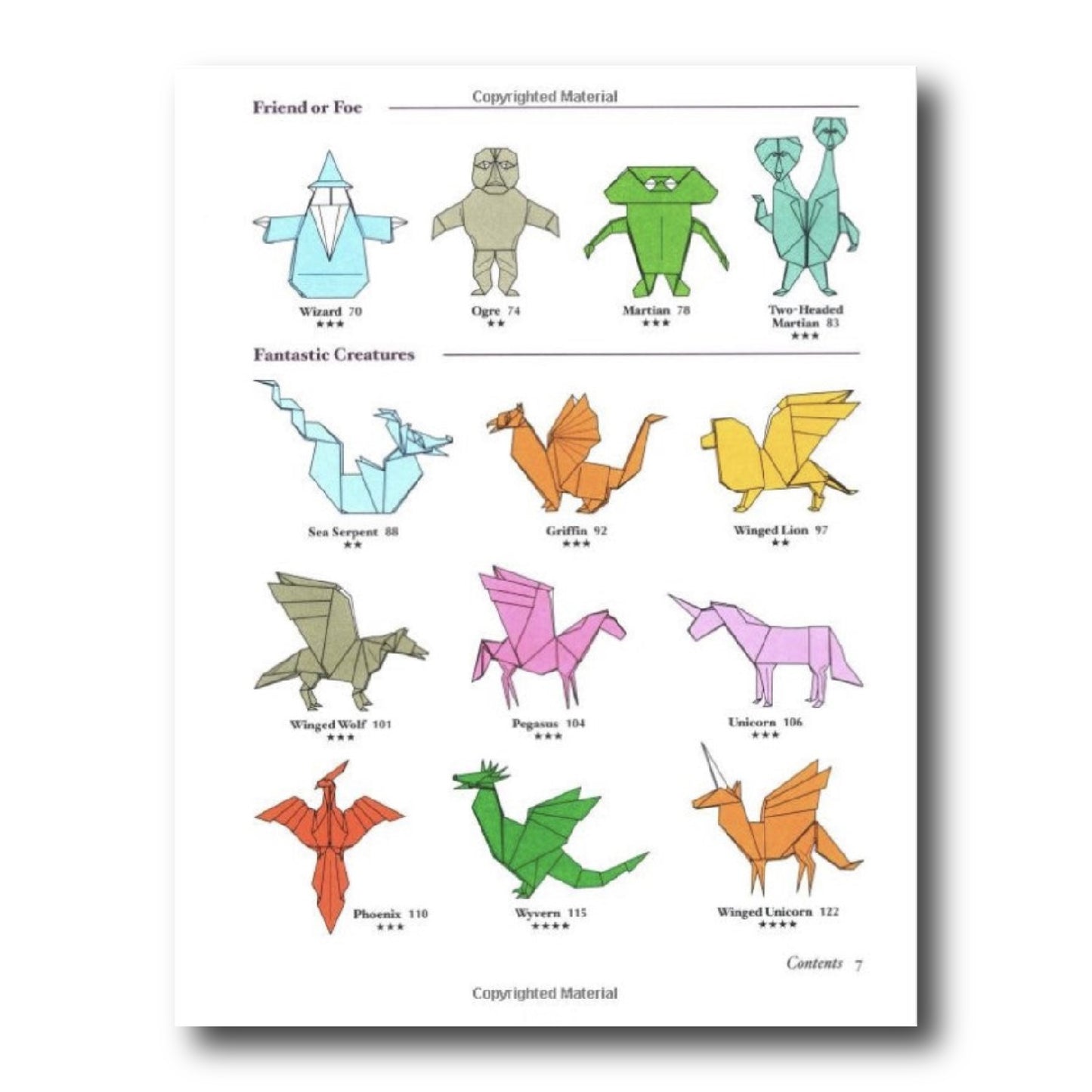 Dragons and Other Fantastic Creatures in Origami – Taro's Origami ...