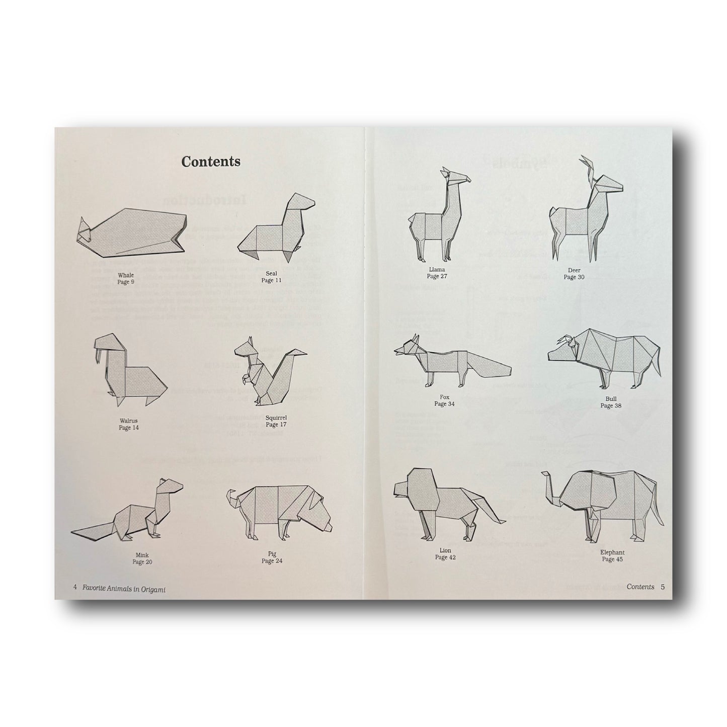 Favorite Animals in Origami: Step-By-Step Instructions for 12 Models