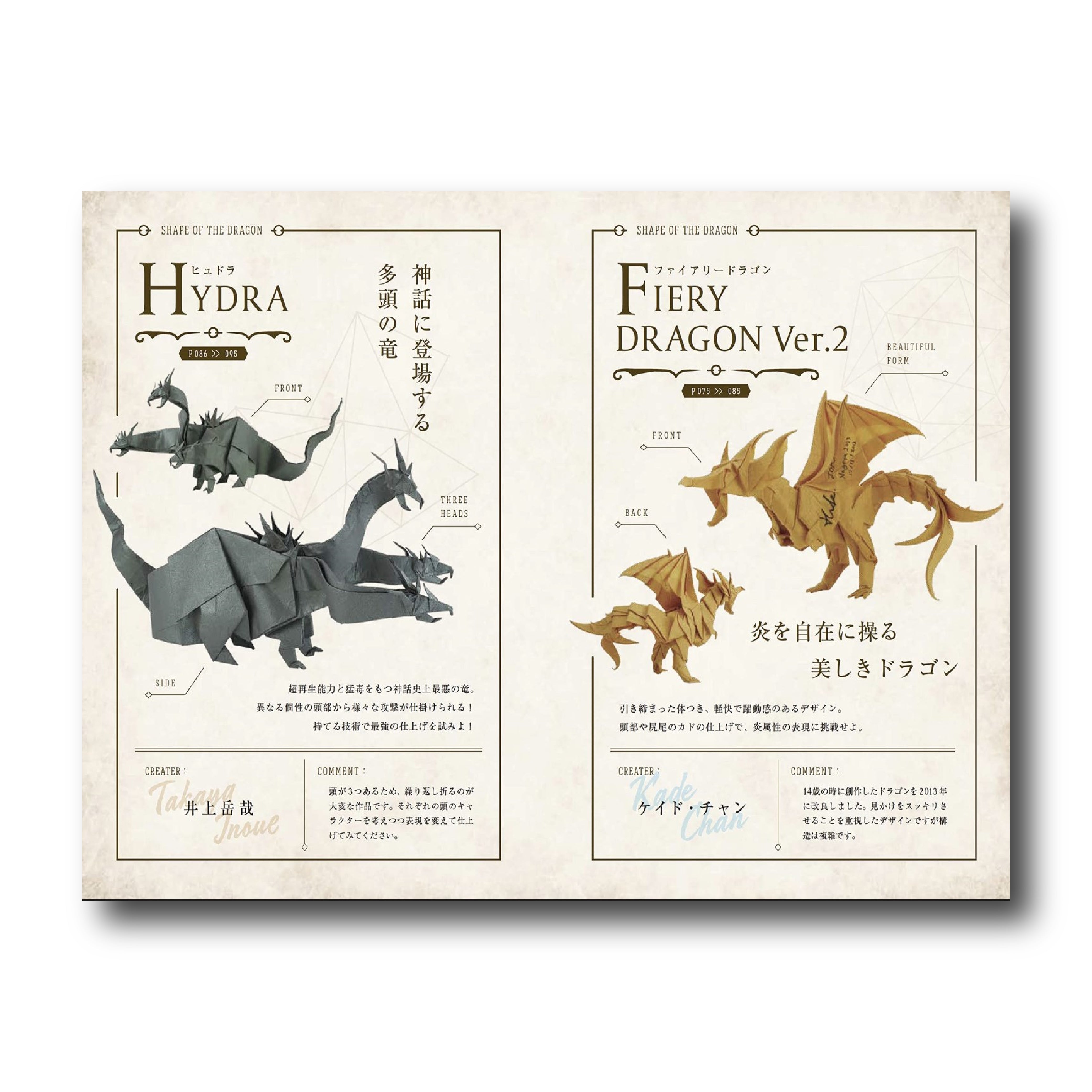 Origami Dragons [Premium] (Japanese Edition) – Taro's Origami 