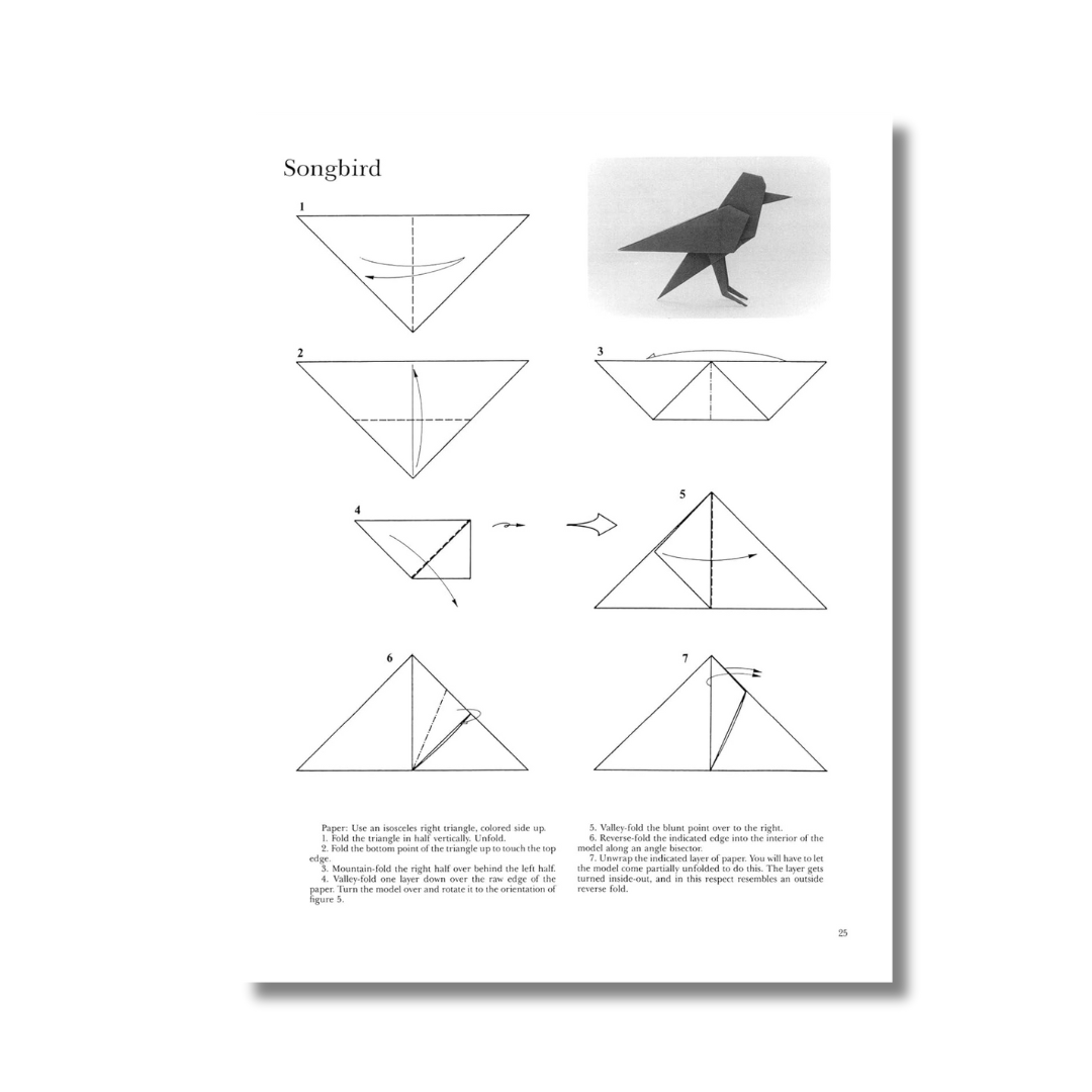 The Complete Book of Origami - Step-by-Step Instructions in Over 1000 Diagrams/37 Original Models