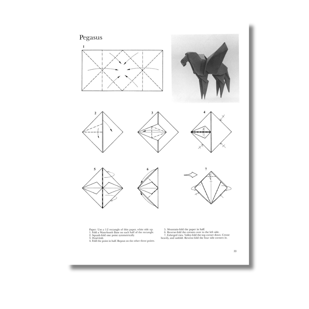 The Complete Book of Origami - Step-by-Step Instructions in Over 1000 Diagrams/37 Original Models