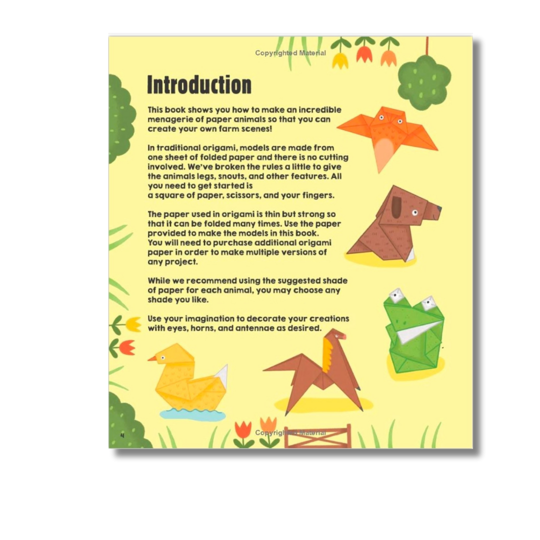 Origami Farm for Beginners