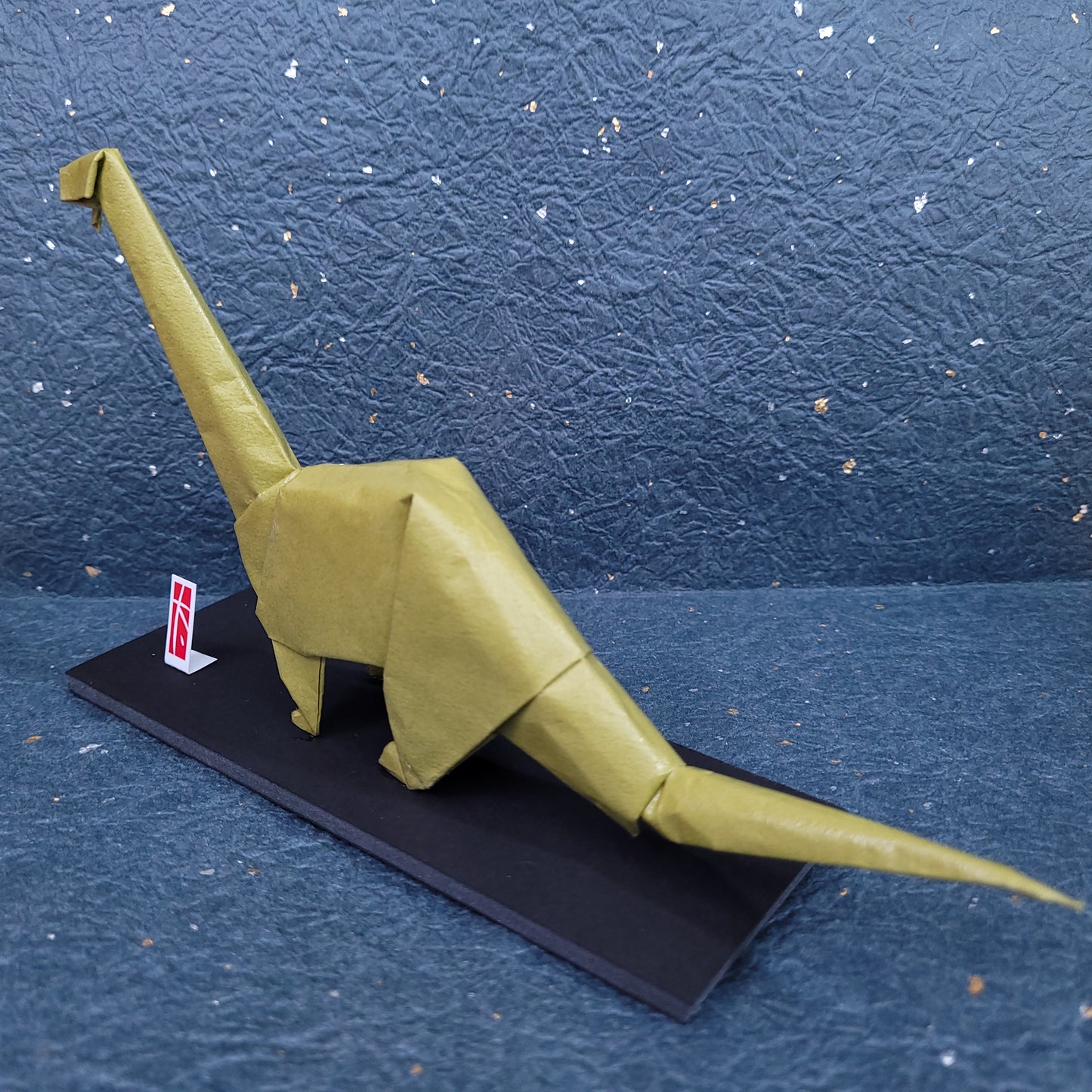 Diplldocus Dinosaur, Taro's Origami Model (2023)