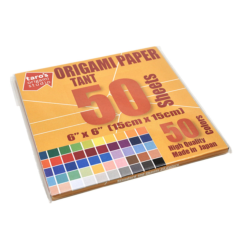 TANT Standard size 6 inch (15cm) Japanese Origami Paper, 50 Double Sid ...