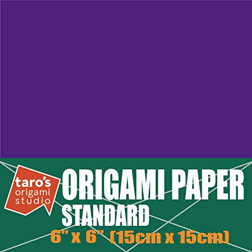6 Inch One Sided Single Color (Purple) 50 Sheets (All Same Color)