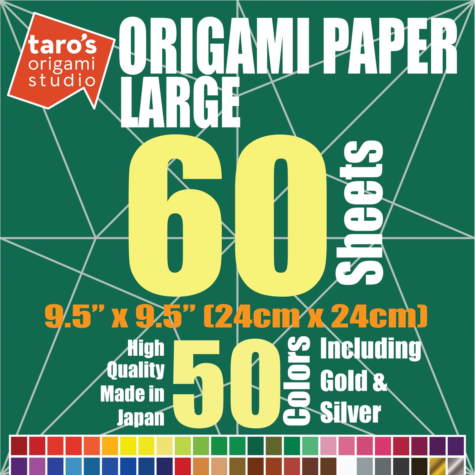 Origami Animals Book + Large Origami Paper Combo – Taro's Origami