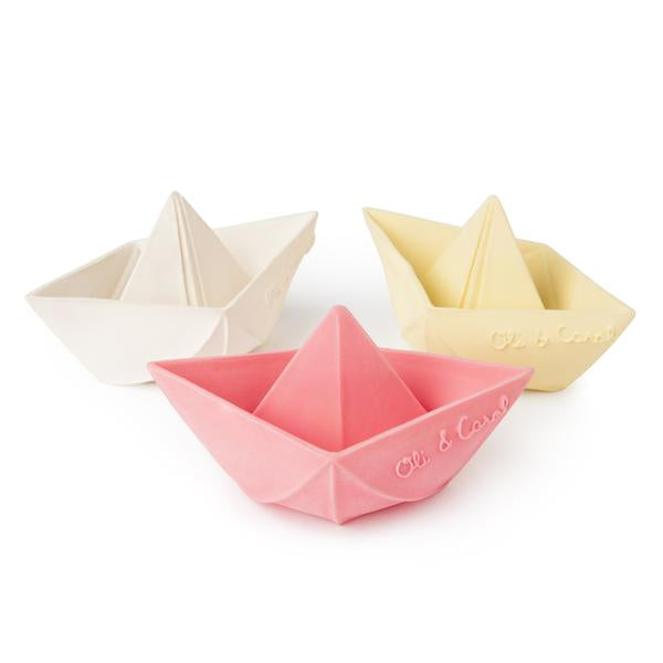 Oli & Carol - Origami Boat Bath Toy